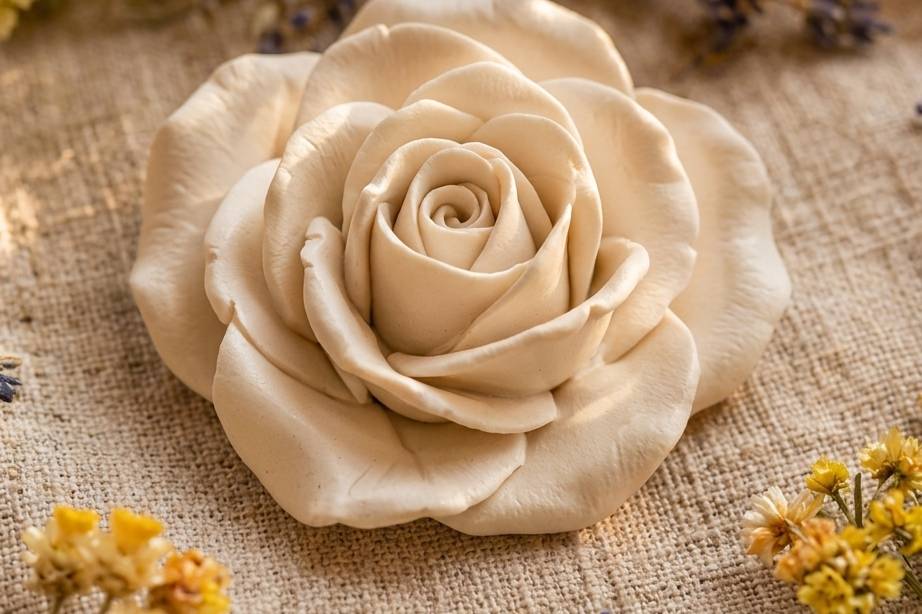 Rosa de porcelana