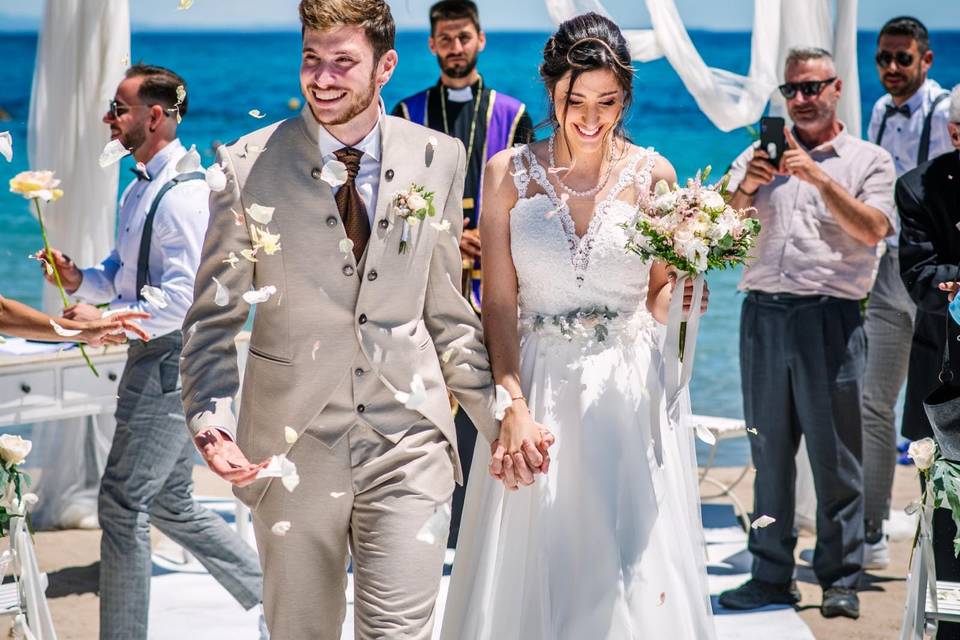 Boda en la playa