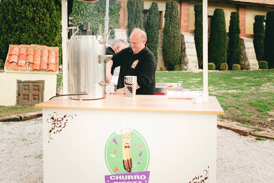 Stand Churro con Chocolate
