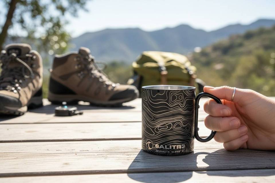 Taza grabada, un recuerdo que se usa a diario