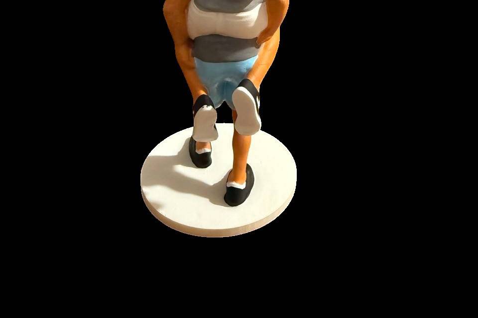 Figura 3D hecha a partir de una foto