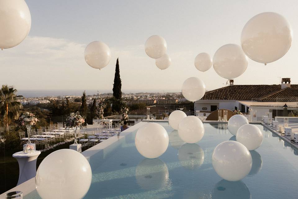 Decoración Piscina