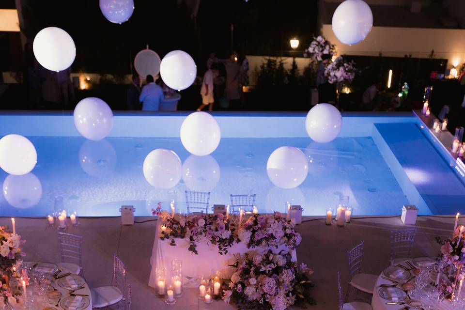 Decoración mesas boda