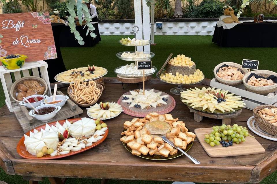 Buffet de quesos