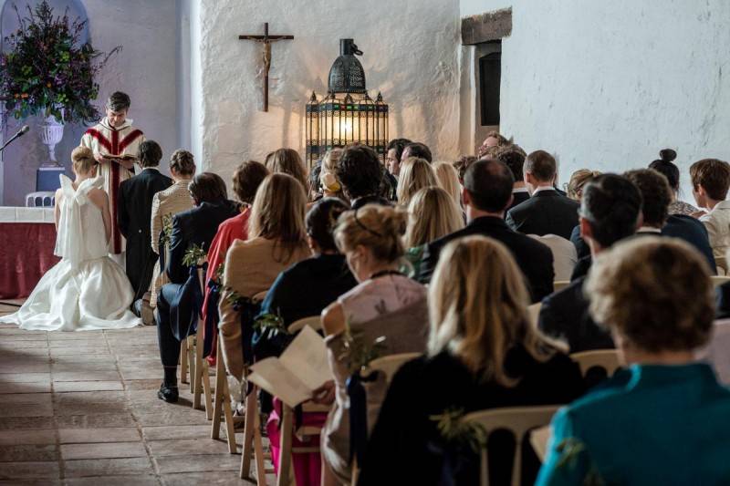 Ceremonia en el Salón de los Arcos