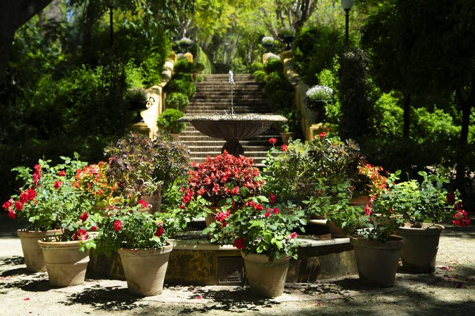 Escalera de invitados