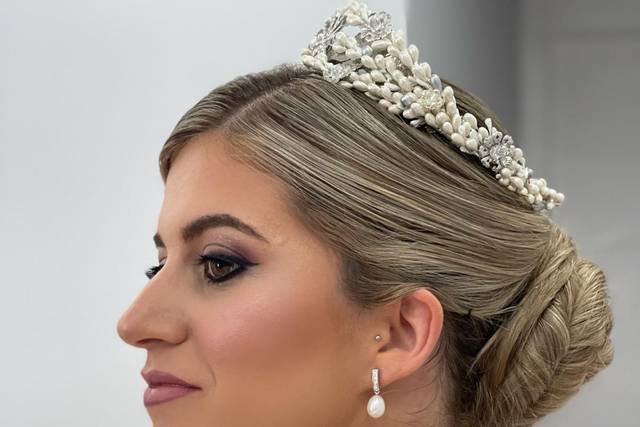 Peinados de novia elegantes