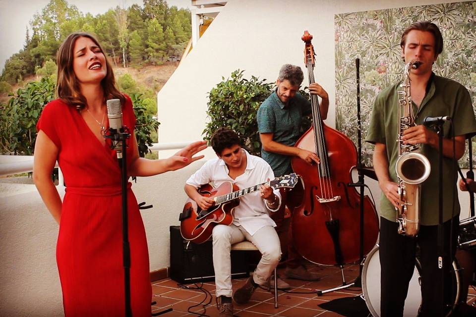 Cuarteto de jazz/bossanova