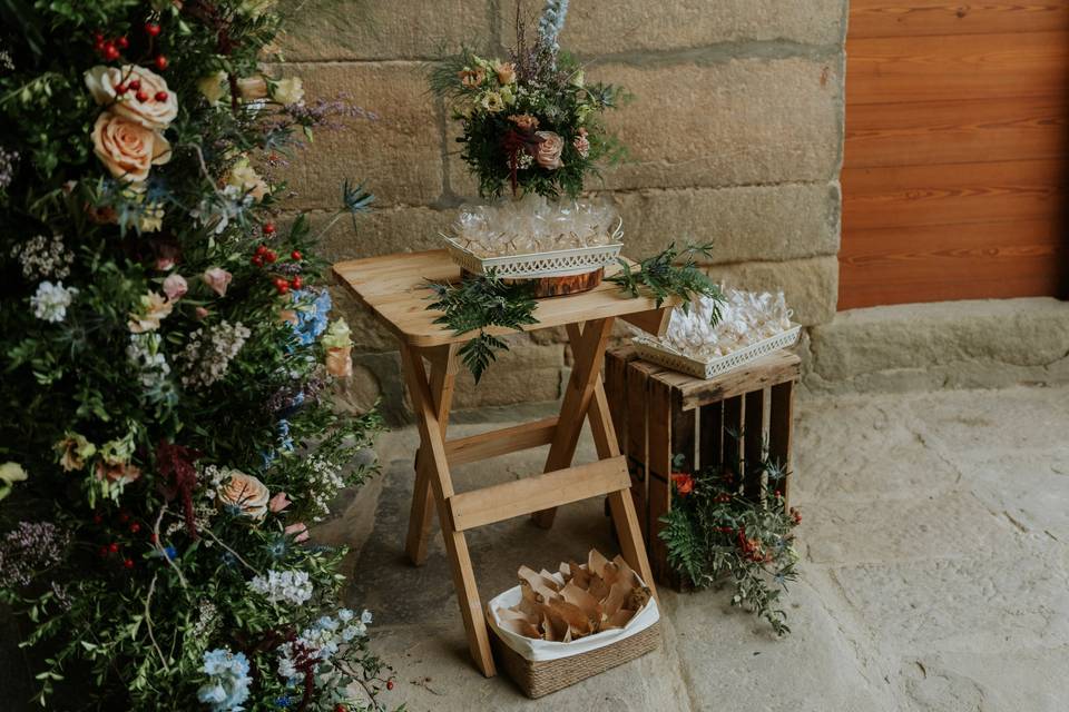 Decoración de boda