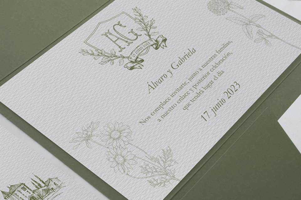 Invitación de boda