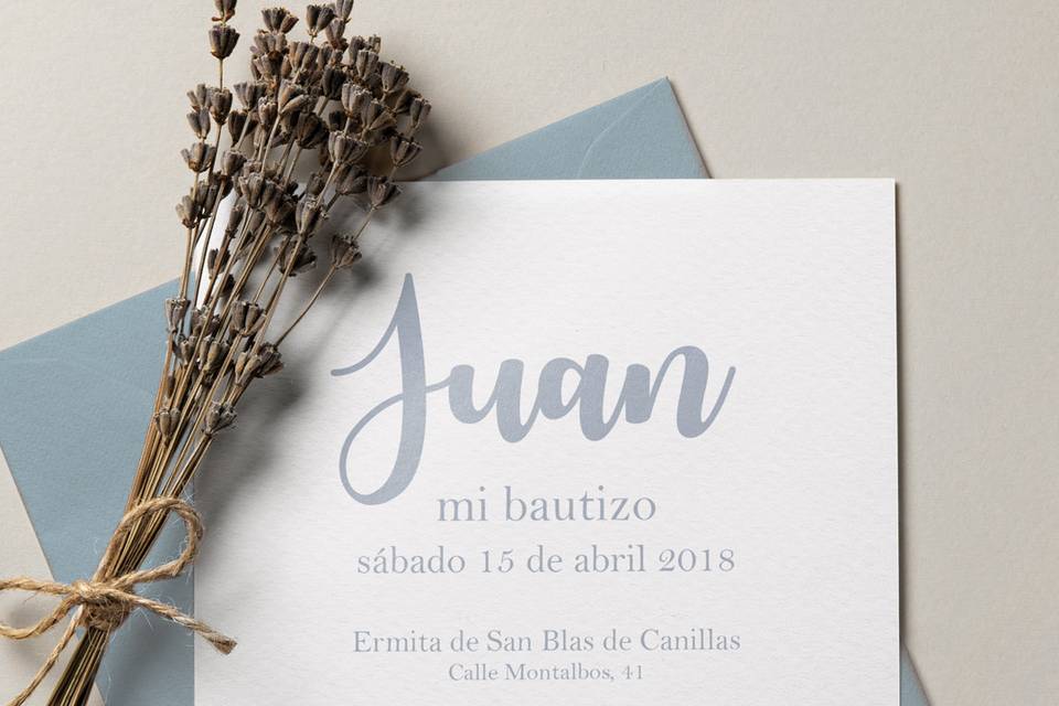 Invitación de boda