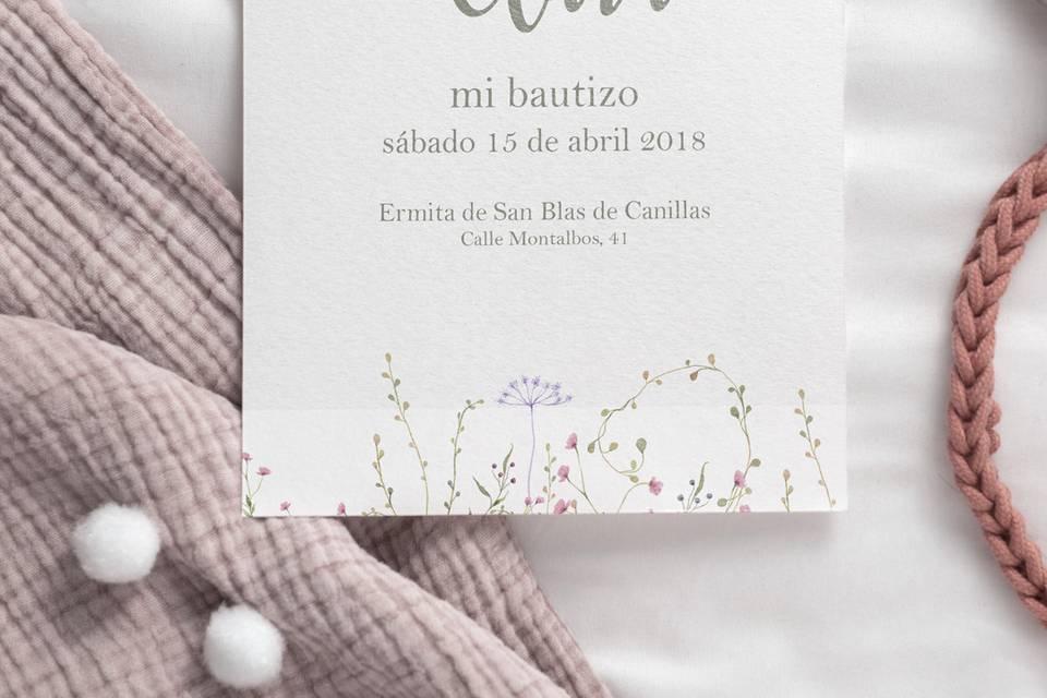 Invitación de boda