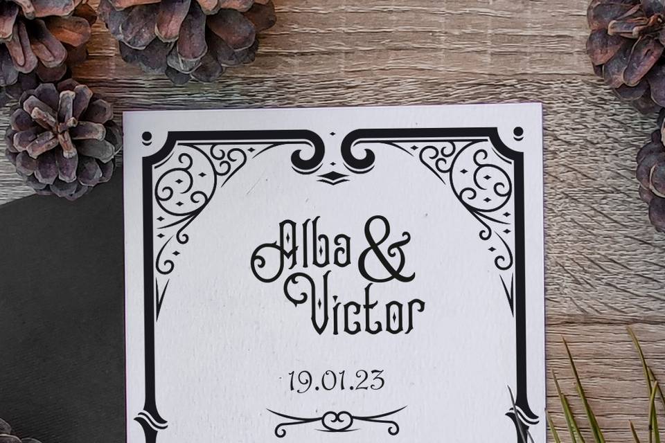 Invitación de boda