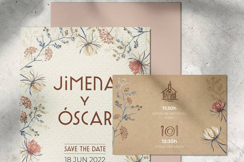 Invitación de boda