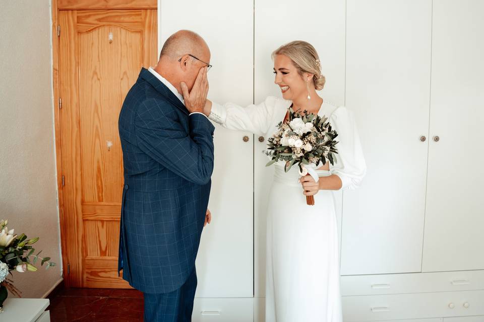 Padre y novia