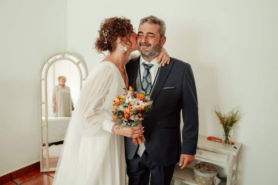 Padre y novia