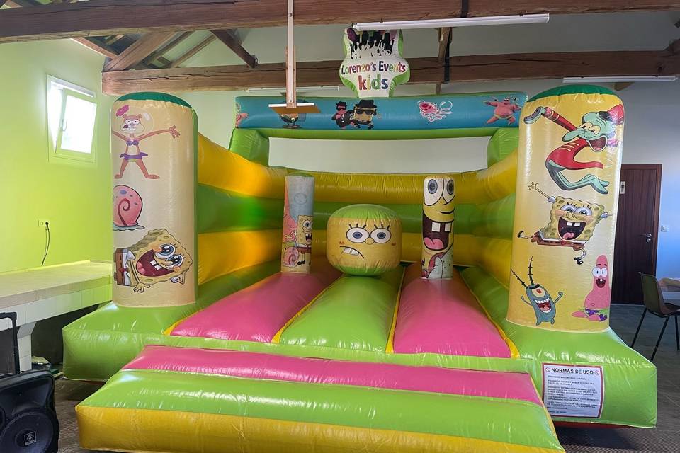Hinchable bob esponja