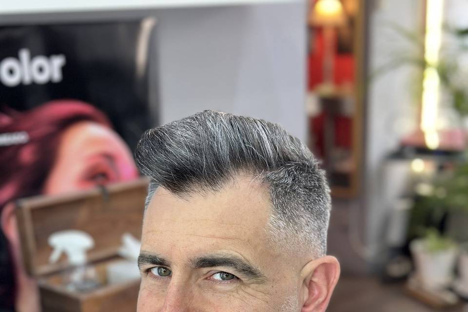 Arreglo barba y corte novio