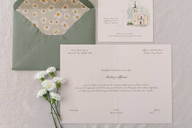 Invitación clásica