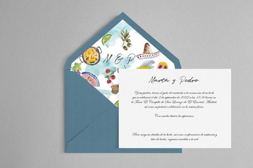 Invitación personalizada