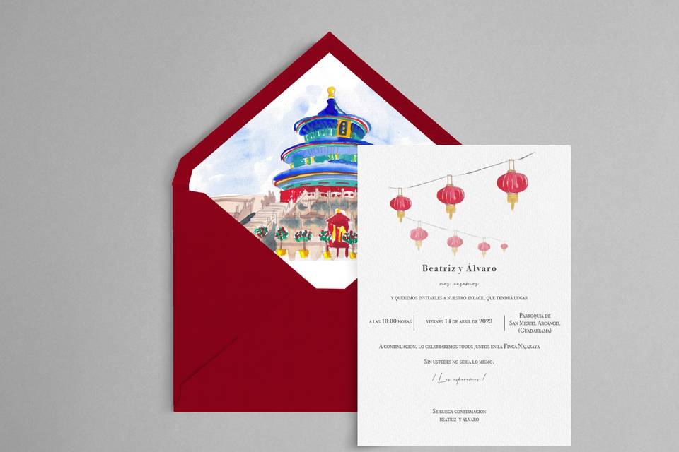 Invitación China