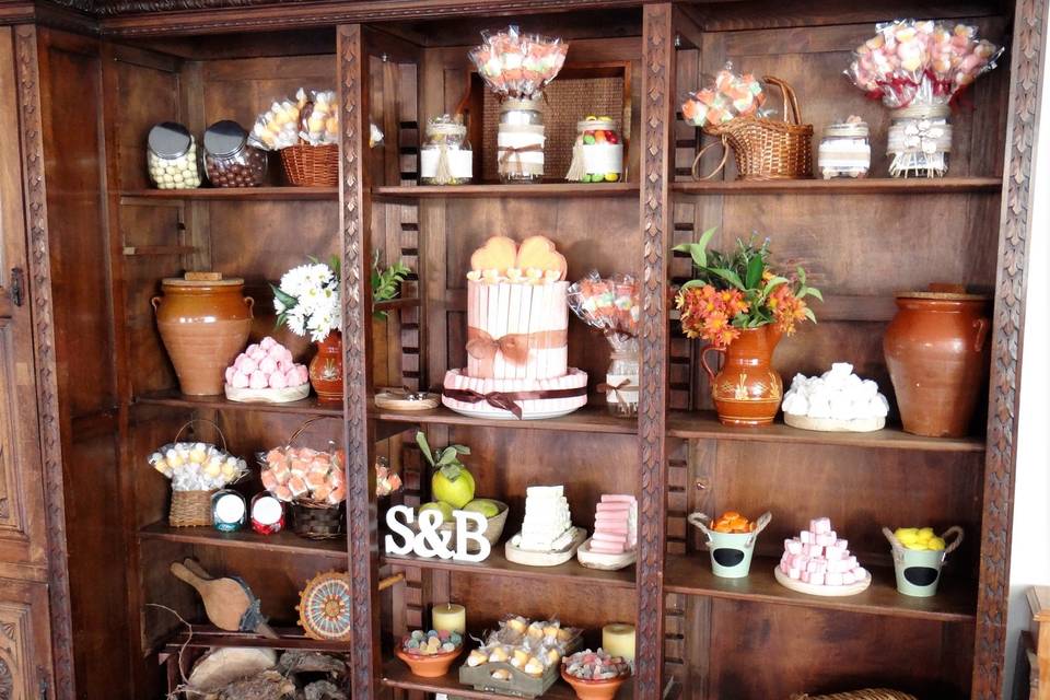 Candy Bar boda S&B