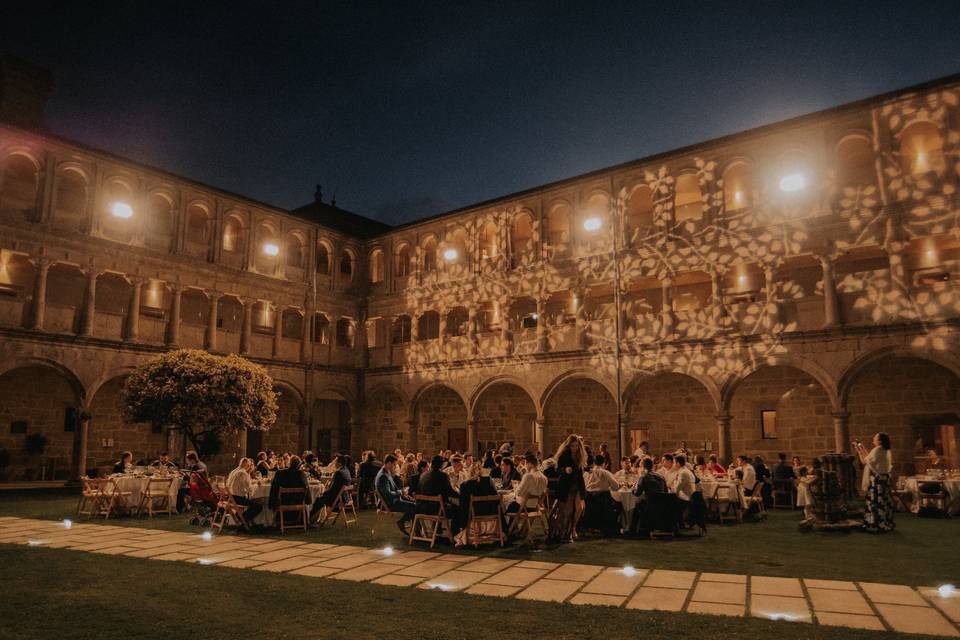 Banquete al aire libre