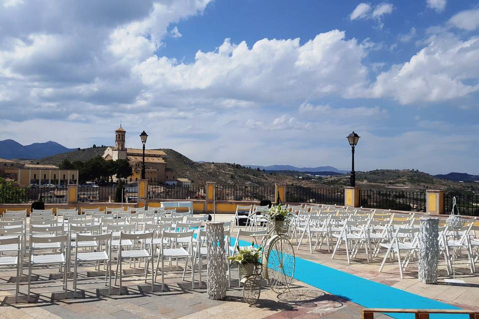 Boda en el Mirador de Cehegín