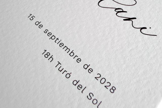 Tipografía elegante