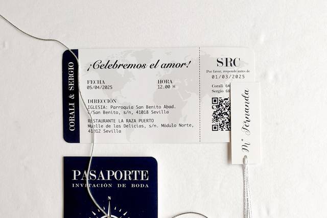 Pasaporte de boda