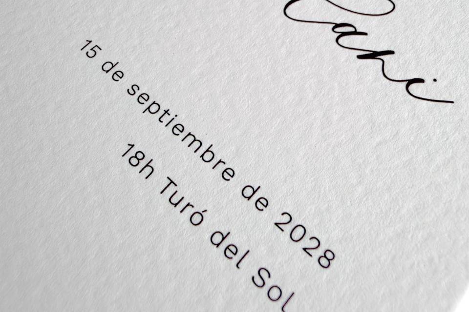 Tipografía elegante