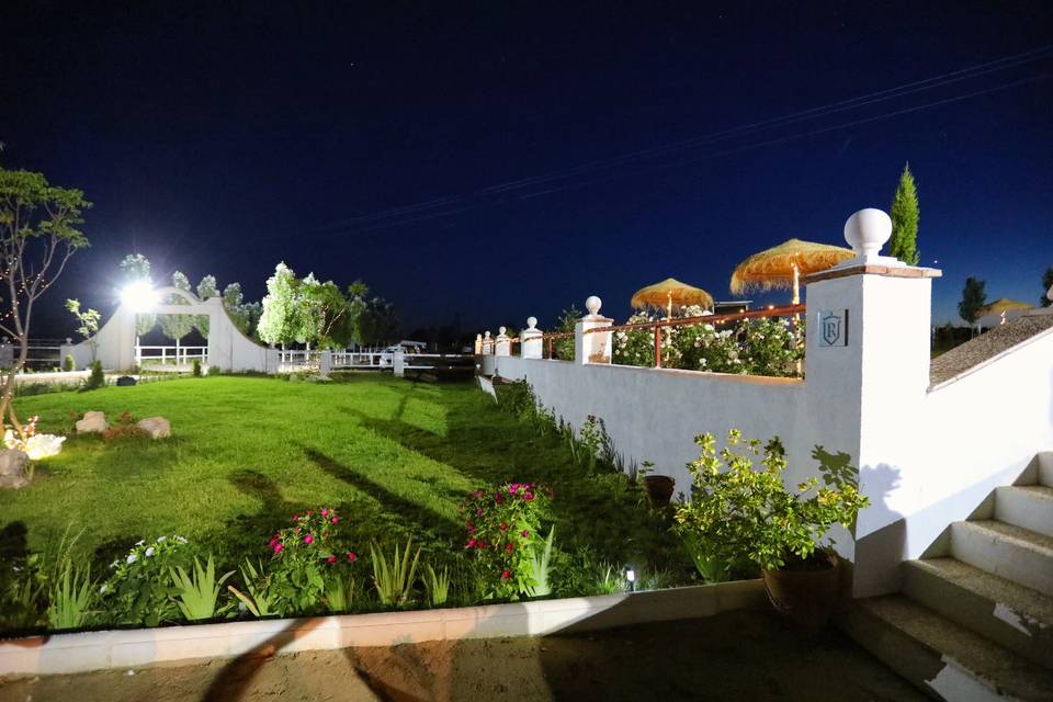 Jardín nocturno