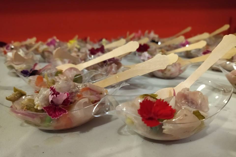 Ceviche de corvina