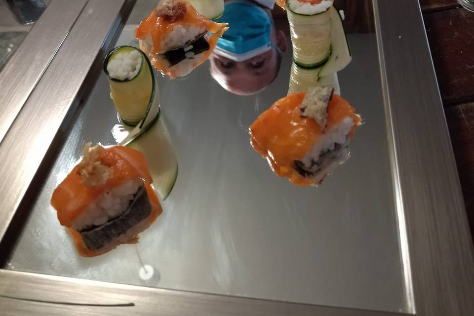 Sushi casero