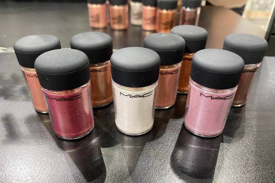 Pigmentos de Mac Cosmetics