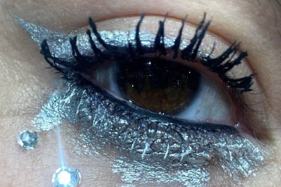 Ojos glitter