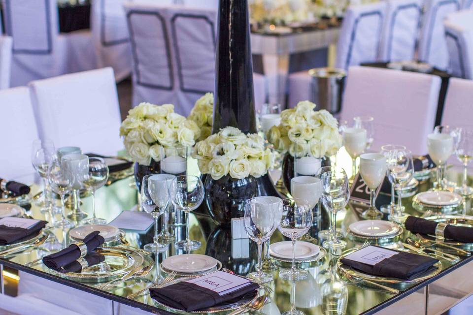 Detalles decorativos en Bodas