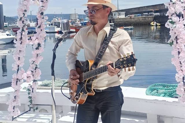 Boda en yate...