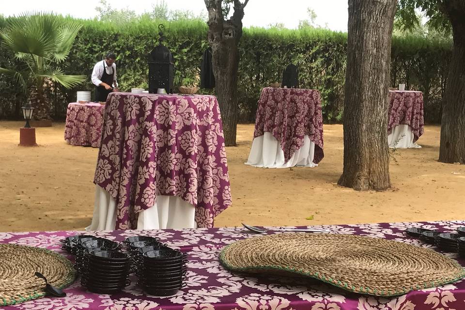 Boda en el jardín