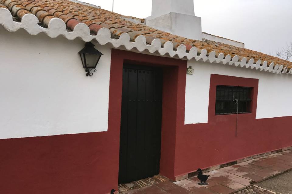 Exterior casita salon