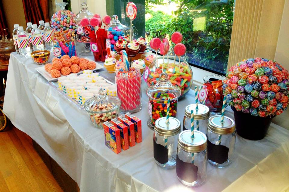 Candy bar colorido