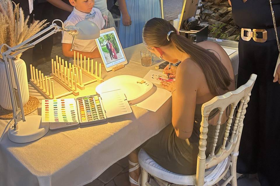 Live art Ana y Jesús