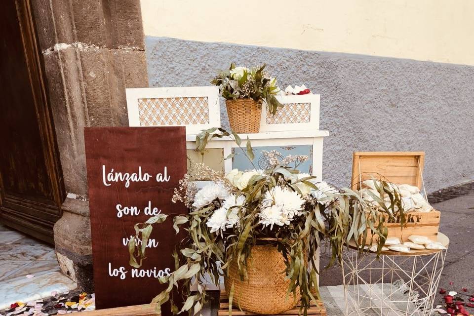 Recepción de invitados