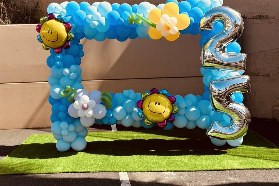 Decoración con globos