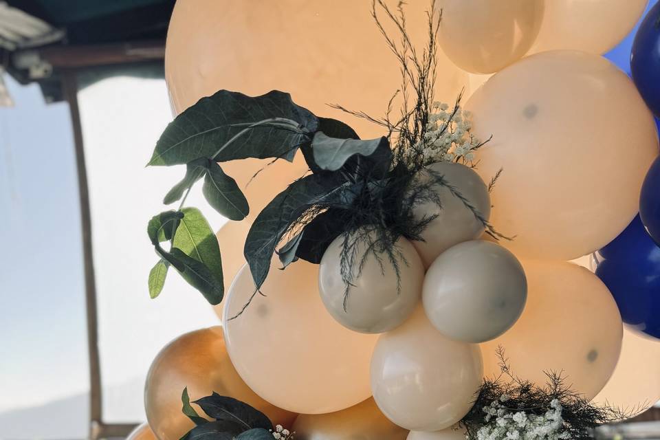 Decoración con globos