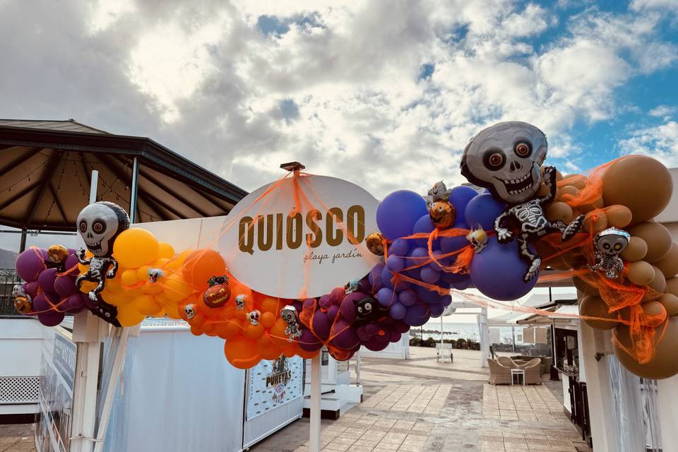 Decoración con globos