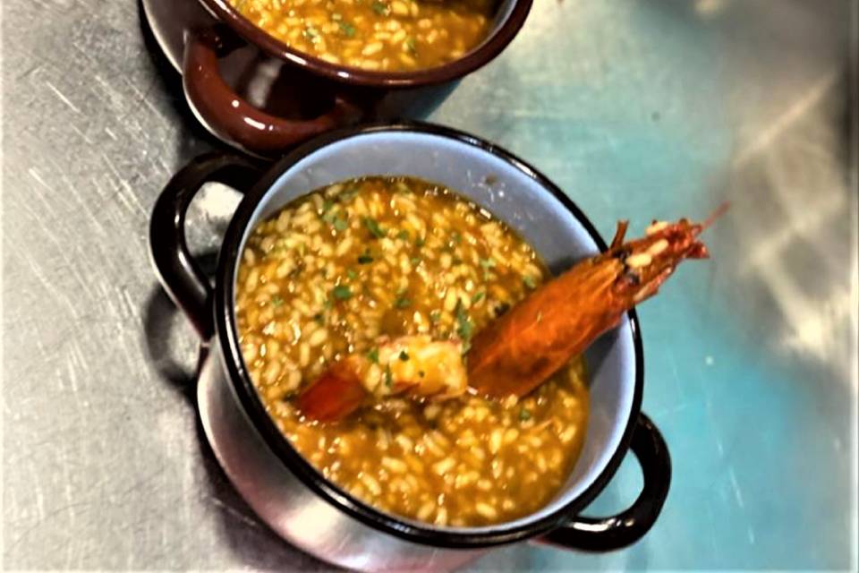 Risotto de carabineros