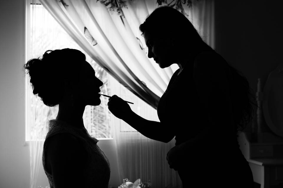 Preparación de la novia