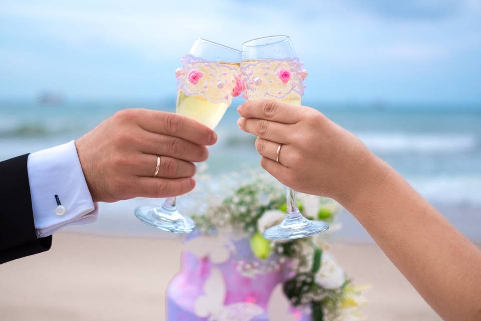 Los detalles de la boda