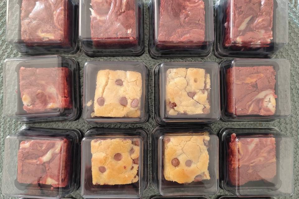 Bocaditos de brownies